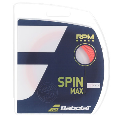 Cordage BABOLAT RPM ROUGH 1.25mm (12m) Orange