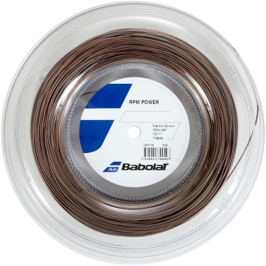 Bobine BABOLAT RPM POWER 1.25mm 17 Brun Electrique (200m)