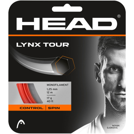 Cordage HEAD LYNX TOUR Orange 1.25mm (12 m) 