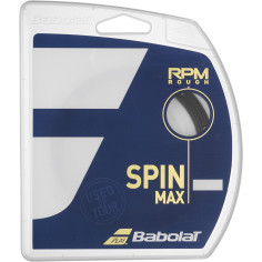 Cordage BABOLAT RPM ROUGH Noir 1.25mm (12m)