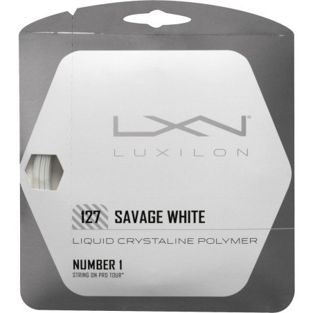 Cordage LUXILON SAVAGE WHITE Blanc 1.27mm (12m)