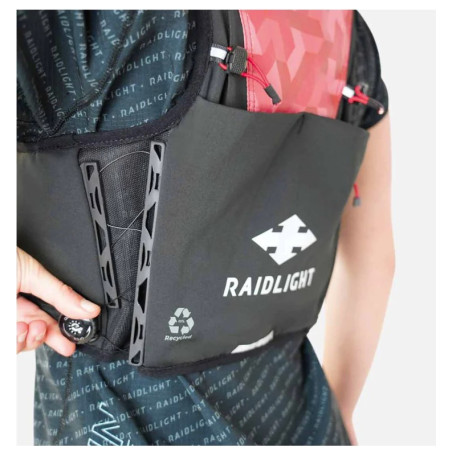 Sac à dos RAIDLIGHT RESPONSIV 6L (200g) + 2 flask 600 ml Noir / Rouge AH 2023