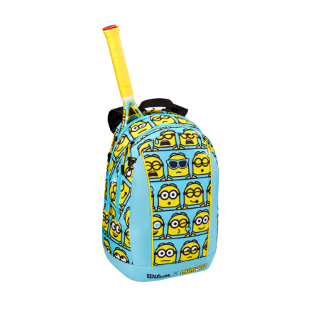Sac à dos WILSON MINIONS 2.0 TOUR JR BACKPACK Bleu / Jaune PE 2022