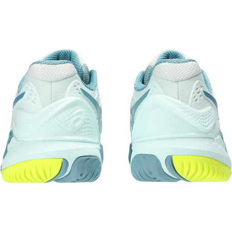 Chaussures ASICS Femme GEL-RESOLUTION 9 Toutes Surfaces Bleu / Jaune AH 2023