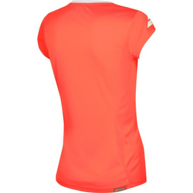 T-Shirt BABOLAT Fille Core FLAG CLUB Saumon PE...