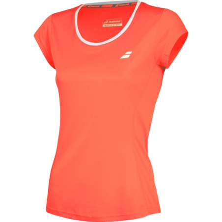 T-Shirt BABOLAT Fille Core FLAG CLUB Saumon PE 2018
