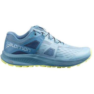 Chaussures Running SALOMON Femme ULTRA PRO W Gris / Jaune PE 2021