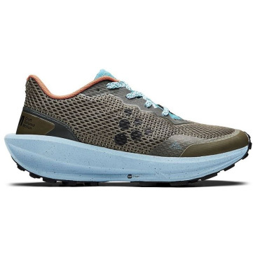 Chaussures Running CRAFT Homme CTM ULTRA TRAIL Kaki / Bleu / Orange AH 2022