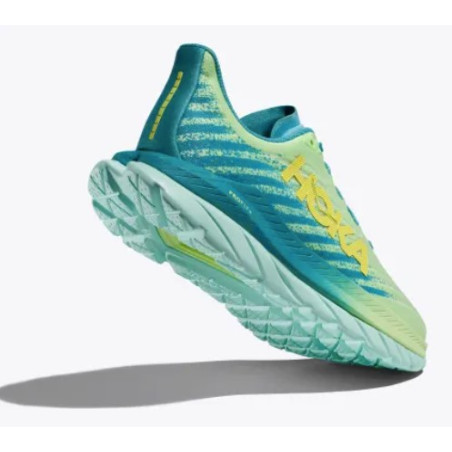 Chaussures Running HOKA Homme MACH 5 Vert / Jaune PE 2024