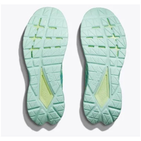 Chaussures Running HOKA Homme MACH 5 Vert / Jaune PE 2024