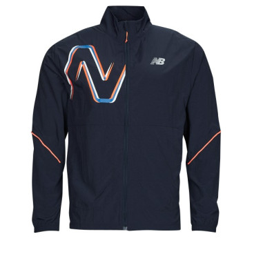 Veste Running NEW BALANCE GR IMPACT Bleu / Orange PE 2022