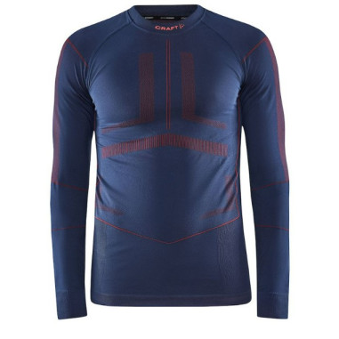 T-Shirt Manches Longues CRAFT Homme DRY ACTIVE INTENSITY Marine AH 2022