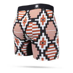 Caleçon STANCE Homme CUOMO BOXER BRIEF Noir / Orange 2