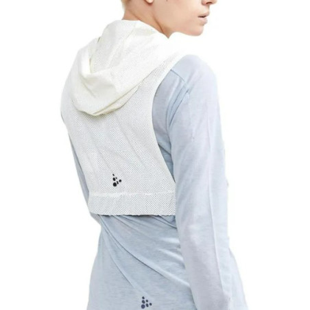 Gilet Running CRAFT Mixte ADV LUMEN SHORT VEST Beige AH 2021