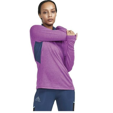 T-Shirt Manches Longues Running CRAFT Femme ADV...