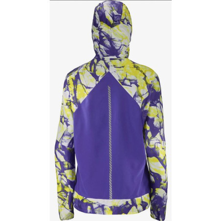Veste Running SALOMON Femme BONATTI CROSS WIND Violet PE 2022