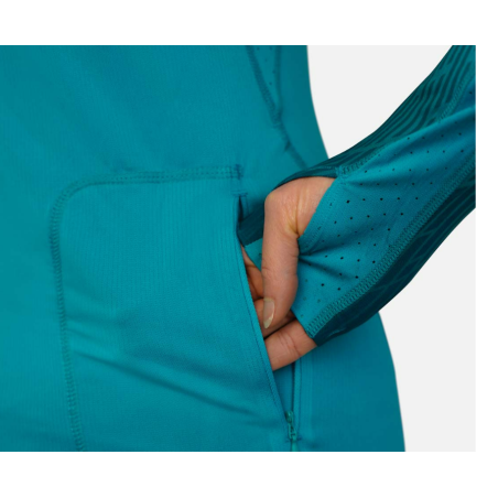 T-Shirt Manches Longues Running RAIDLIGHT Femme R-LIGHT Turquoise AH 2023