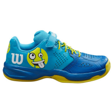 Chaussures WILSON Junior KAOS EMO Toutes Surfaces Bleu 2023