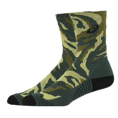 Chaussettes ASICS Longue COLO CAMO RUN Kaki AH...