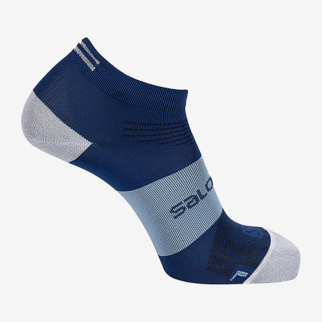 Chaussettes Courtes SALOMON Homme Sonic Pro Bleu / Jaune AH 2019