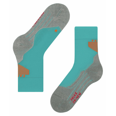 Chaussettes FALKE Femme Stabilizing Bleu / Gris AH 2021