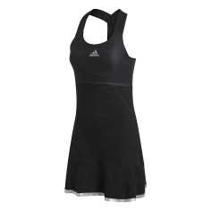 Robe ADIDAS Femme Y-DRESS GLAM ON Noir / Argent AH 2020