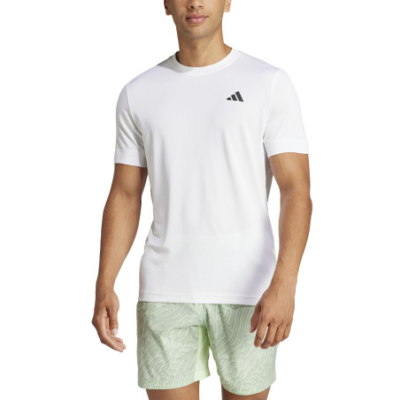 T-Shirt ADIDAS Homme FREELIFT Blanc PE 2023