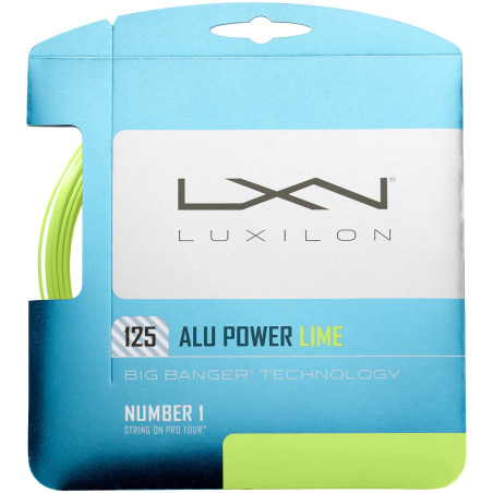 Cordage LUXILON Big Banger Alu Power 1.25mm (12 m) Vert lime