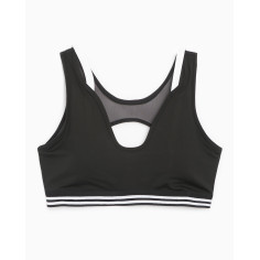 Brassière LACOSTE Femme UTOP Noire PE 2022