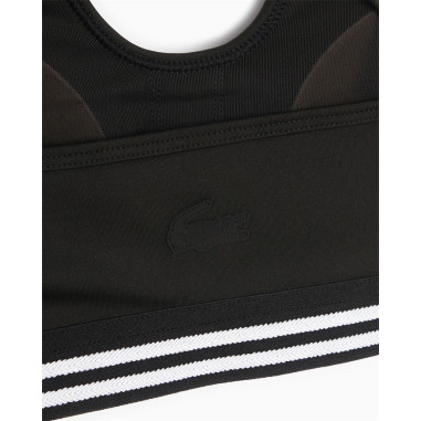 Brassière LACOSTE Femme SPORT Noire PE 2022