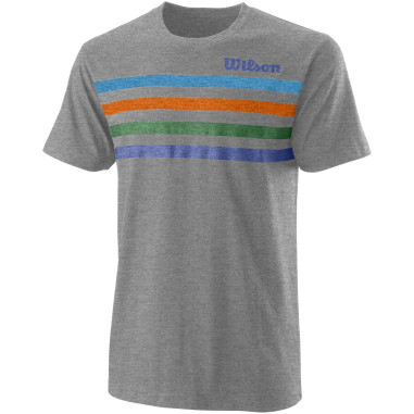 T-Shirt WILSON Homme M SLAMS TECH Tee Gris 2021