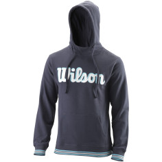 Veste à capuche WILSON Homme CHI SCRIPT Hoody Bleu 2021