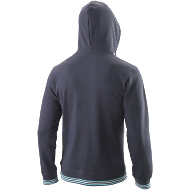 Veste à capuche WILSON Homme CHI SCRIPT Gris PE...