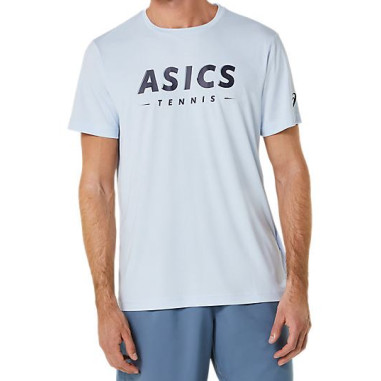 T-Shirts ASICS Tennis Homme MEN COURT TENNIS GRAPHIC Bleu PE 2023