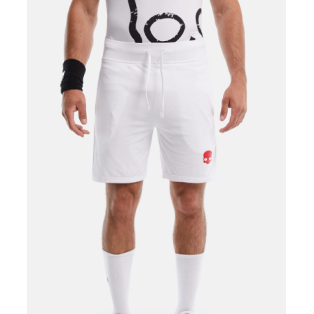 Short HYDROGEN Homme MESH TECH Blanc / Rouge AH 2023