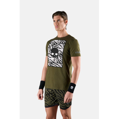 T-Shirt HYDROGEN Homme COURT COTTON MILITARY...