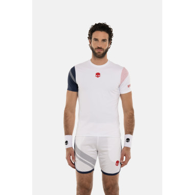 T-Shirt HYDROGEN Homme SPORT STRIPES TECH...
