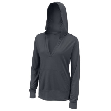 Veste à capuche WILSON Femme CONDITION COVER UP Gris AH 2017