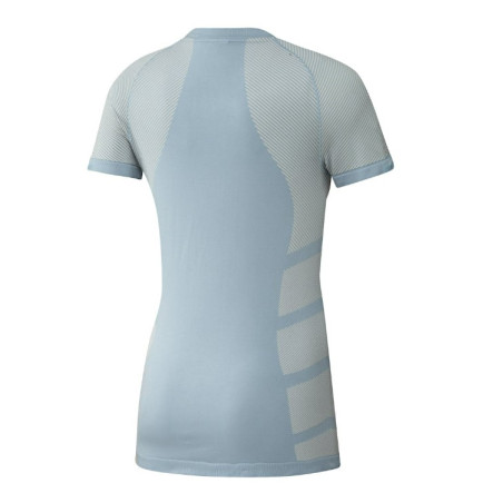 T-Shirt Running ADIDAS Femme CRU PRIME KNIT Bleu PE 2019
