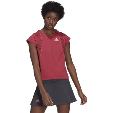 T-Shirt ADIDAS Femme T PK PB Tee Rose PE 2021