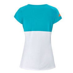 T-Shirt BABOLAT Femme PLAY CAP SLEEVE TOP Bleu/ Blanc PE... 2