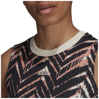 Débardeur ADIDAS Femme T MATCH TANK Noir / Ecru...