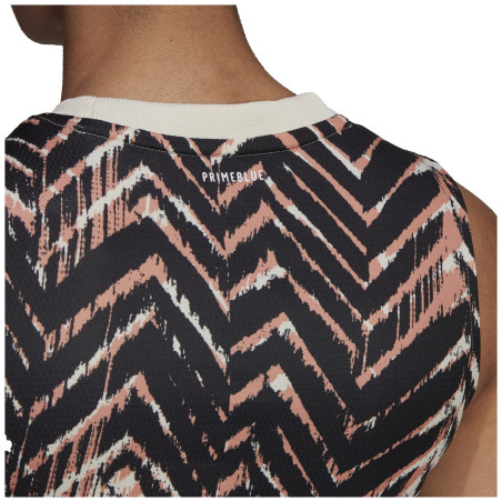 Débardeur ADIDAS Femme T MATCH Noir / Corail AH 2021