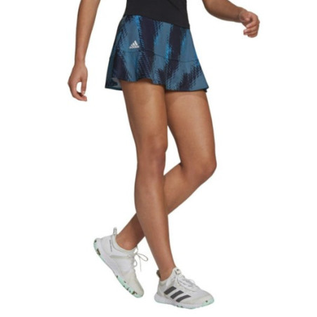 Jupe ADIDAS Femme avec Shorty T PR MATCH SKRT Bleu / Noir AH 2021