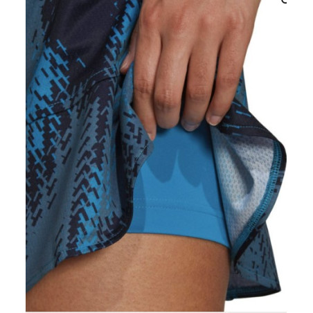 Jupe ADIDAS Femme avec Shorty T PR MATCH SKRT Bleu / Noir AH 2021