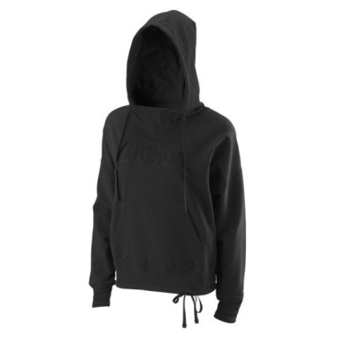 Veste à capuche WILSON Femme SCRIPT ECO CTNPO Noir PE 2022