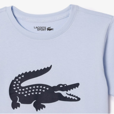 T-Shirt LACOSTE Junior Garçon SPORT Bleu /...