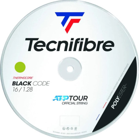 Bobine TECNIFIBRE BLACK CODE Vert Lime 1.28mm (200m)