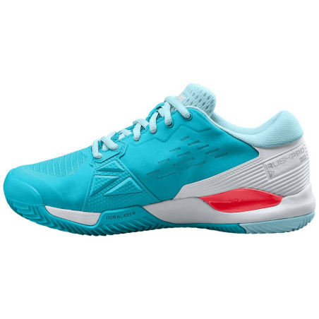 Chaussures WILSON Femme RUSH PRO ACE Terre Battue Bleu / Blanc PE 2022