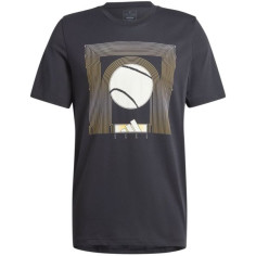 T-Shirt ADIDAS Homme PARIS Noir / Jaune PE 2024